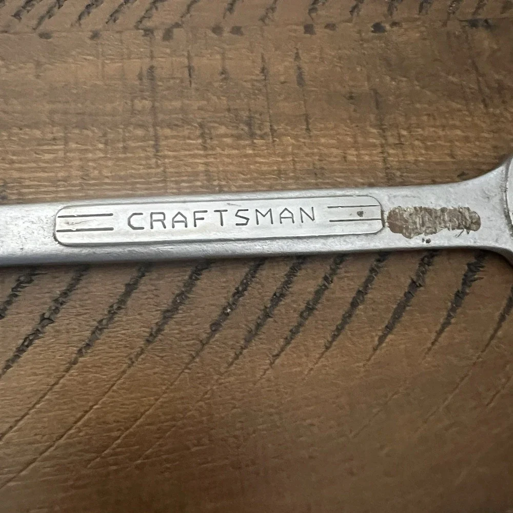 Vintage Craftsman 25/32 x 13/16 SAE Open End Wrench USA Forged V Series